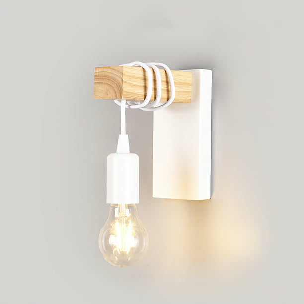 Retro Industrial Lantern Wall Fixture Lamp Sconce Light Bulb Holder Decor E27